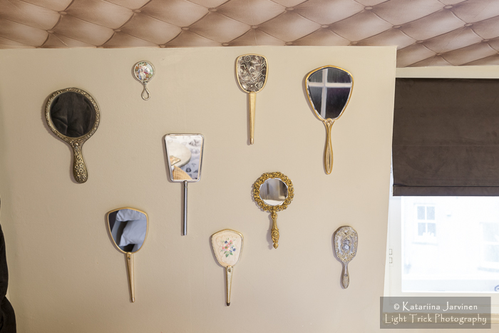 Looking glass cottage room
